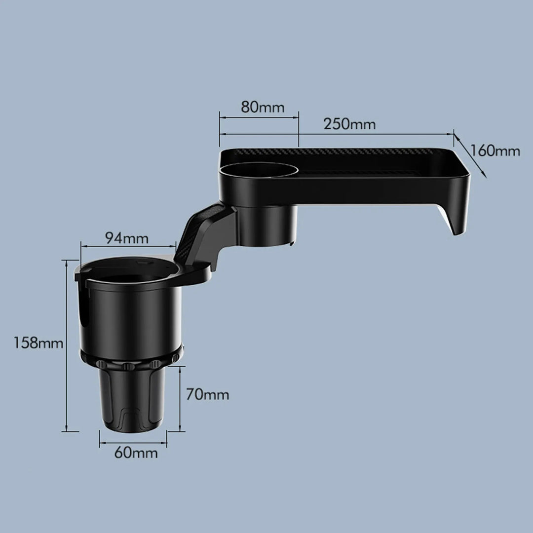 Multi-Purpose adjustable car/cup tray