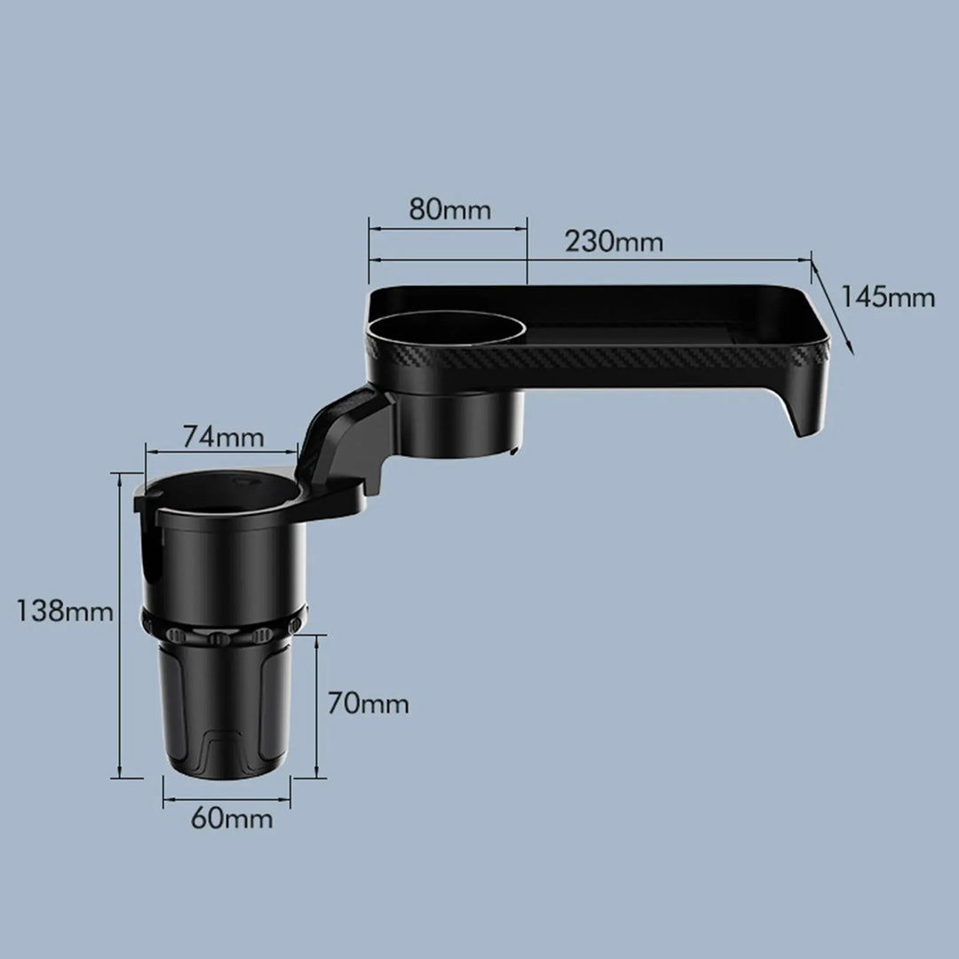 Multi-Purpose adjustable car/cup tray