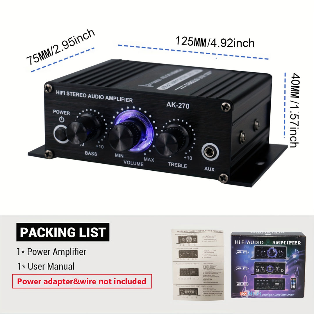 400W Stereo Amplifier